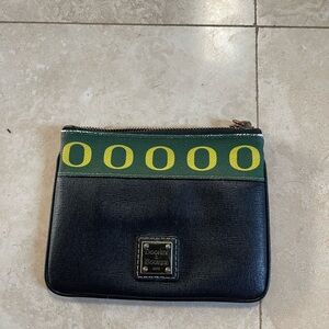 Dooney & Bourke Oregon Duck Wristlet Purse Black